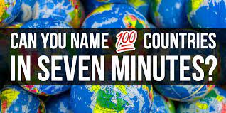 1 burkina faso 2 saudi arabia 3 cote d' ivoire 4 . Can You Name 100 Countries In Seven Minutes