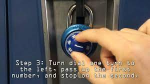 How to open your locker 7 steps with pictures wikihow. How To Open A Combination Lock Youtube
