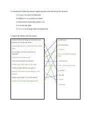 Berkat jacob, nilai tes otopsinya bisa sempurna. Bingg Bingg Min Docx 2 Complete The Following Famous English Proverbs With The Help Of The Pictures 1 A Beggar Can Never Be Bankrupt 2 A Black Plum Is Course Hero