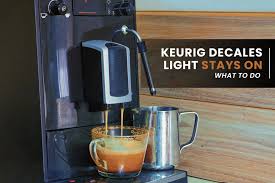 Back then, i was not a coffee drinker, and he didn't drink enough to warrant making a full pot every morning, so the keurig was a perfect solution for us. Keurig Descale Light Stays On What To Do Recipe Marker