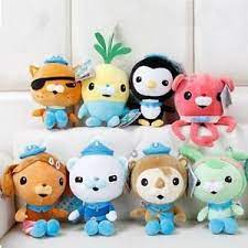 Hot Octonauts Action Figures Plush Toys Captain Barnacles Medic Peso Kids Gifts Toddler Stuffed Animals Pet Toys Bear Stuffed Animal