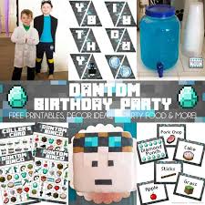Minecraft coloring pages freddy minecraft steve coloring draw so cute dantdm dantdm and dr trayaurus minecraft adult coloring pages moses burning bush coloring pages printable minecraft stampy coloring pages minecraft alex coloring pages printable minecraft ender dragon coloring. Dantdm Birthday Party Ideas Bread Booze Bacon