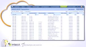 Intacct Introduces Flex Reporting Tool