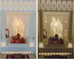 Get a reputed professional to fix wooden laminate flooring across the entire room and watch how the space turns into a pristine, immaculate space for your prayers. These Marble Pooja Mandir Designs For Homes Are Just Divine The Urban Guide
