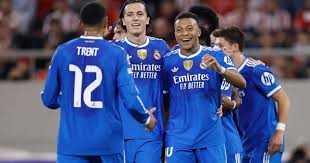 ‘I'm very lucky to play in this team’, says Mbappe after four-goal display