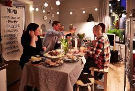 Find the perfect small dinner party stock photos and editorial news pictures from getty images. Pin On Art Drawings
