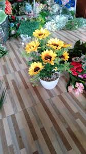 Bunga matahari memiliki nama ilmiah helianthus sp. Bunga Matahari Mini 22 Artificial Bunga Plastik Sunflowe Konstruksi Dan Taman 804130311