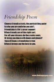 What Does Friendship Mean Let S Take A Clue From The Friendship Poem Friendship Poems Poems Real Friendship Quotes