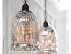 Antique Mercury Glass Pendant Light