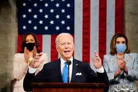 When ending a speech, you could say: How The Media Covered President Biden S First Speech To Congress Poynter