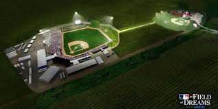 How big is mlb's field of dreams ballpark? Mlb At Field Of Dreams Game Date