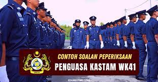 Panduan peperiksaan online penguasa kastam wk41. Contoh Soalan Peperiksaan Penguasa Kastam Wk41 Edu Bestari