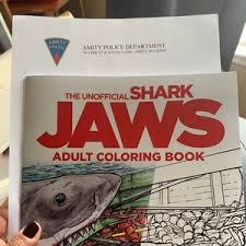 Download this running horse printable to entertain your child. More Jaws Shark Coloring Book Etsy