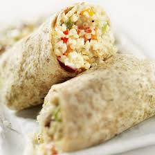 Wrap Au Quinoa Et Poivrons Recette Alimentation Idee Recette Quinoa