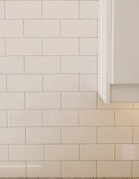 More images for subway tile platinum grout » White Tile With Light Grey Grout Novocom Top