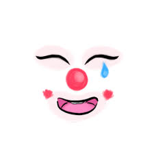 Clown Face Paint Roblox Clown Face Paint Clown Faces Clown