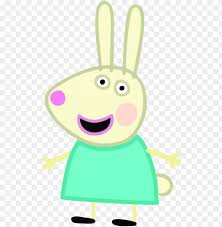Peppa and george are eating ice cream by the sea. Imagens Peppa Pig Peppa Pig Rebecca Rabbit Png Image With Transparent Background Toppng