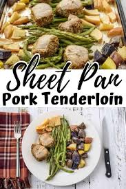 Chopped ham can be used if prosciutto is unavailable. Roasted Pork Tenderloin With Vegetables Easy Sheet Pan Dinner Recipe