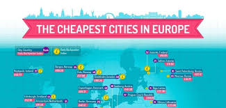 Infographic These Are The Cheapest Cities In Europe To Travel To Europe Travel Destinations Europe Travel Travel Europe Cheap