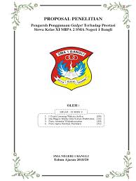 10+ contoh proposal penelitian (lengkap) beserta penjelasan untuk berbagai topik. Proposal Boys