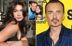 The Open: DJ Diane Knox flies flag for Scotland in tartan skirt after  brother Russell fails to make the cut