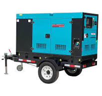 Dynamo diesel Generator 120kw with Two Wheels Power Trailer Type