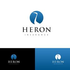 The target is anyone needing home owners, renters, or auto insurance so the logo will need to be broad to accompany insurance as a whole, not home or auto icon specific. Elegant Timeless Logo For Heron Insurance Company Logo Design Contest 99designs