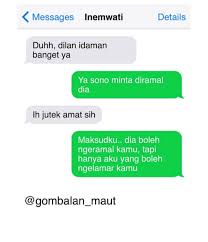 Karena saat saat ini kata rayuan bagaikan senjata yang paling ampuh dalm menyatakan. 10 Chat Gombal Ini Dijamin Bikin Gebetan Auto Baper Dailysia