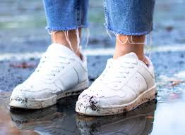 Learn how to get water stains out of leather furniture, shoes, purses and more with these tips and steps. Step By Step Guide How To Clean Canvas Sneakers Simply Maid