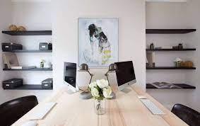 25 Wonderful Two Person Desk Design For Your Home Office Kantoor Thuis Werkkamer Thuis Thuiskantoor