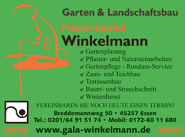 0201 480810 route anzeigen whatsapp 0201 480810 nachricht an 0201 480810 kontakt tisch reservieren menü ansehen termin vereinbaren bestellen. Garten Landschaftsbau Peter Winkelmann Aus Essen Ruhr Lokalkompass