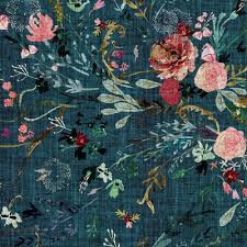 Floral upholstery and drapery fabrics offer a romantic and feminine motif that enhance any home decor. Bright Floral Contemporary Large Print Fabric Wallpaper And Home Decor Spoonflower