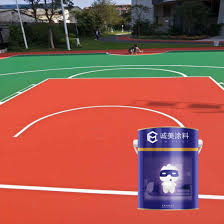 Create your own basketball court color combinations. China High Quality For Pu Polyurethane Floor Coating For Basketball Court China Anti Slip Coating Epoxy Paint