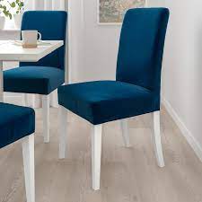 Welche kriterien es vor dem bestellen seiner ikea stuhl henriksdal zu untersuchen gibt! Henriksdal Stuhl Weiss Djuparp Dunkel Grunblau Ikea Deutschland