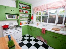 Notthedreamkitchen But This Could Possibly Work For Us In The Corner Once We Move Fridge Out Kitchen Desi Modern Kitchen Design Retro Kitchen Green Cabinets
