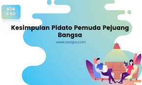 Sadar untuk menjauhkan diri dari ancaman narkoba, karena hal ini dapat mengganggu efektifitas kerja otak kita, sehingga membuat. Kesimpulan Pidato Pemuda Pejuang Bangsa Dalam Peringatan Sumpah Pemuda Osnipa