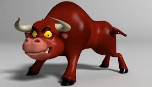 Cartoon Bull Rigged 3d Model Max C4d Obj 3ds Fbx Lwo Stl 3dexport Com By Supercigale