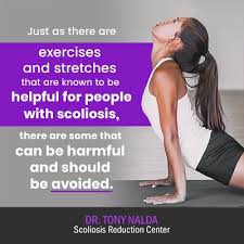 The spinal curvature known as scoliosis tends to cause imbalances in the back and shoulder muscles, but you can use yoga poses to manipulate your shoulders,. Spine Stretches For Scoliosis What Works What Doesn T
