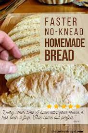 Faster No Knead Bread Without Dutch Oven The Curious Frugal Recipe Homemade Bread Easy Bread Recipes Homemade Homemade Bread Recipes Easy