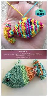Goldfish mittens pattern by amy christoffers. 6 Knit Toy Fish Free Knitting Patterns Knitting Pattern