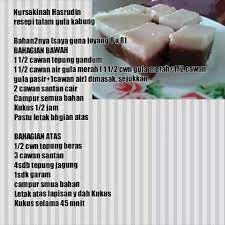 Pin On Resepi Kuih Talam