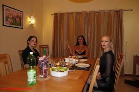 Probably the guests were led straight to the triclinium and there awaited the arrival of any who were not on time, until the host decided to start serving. Femdom Slave Dinner Bdsm Fetish