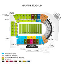 Martin Stadium Seating Chart Related Keywords Suggestions