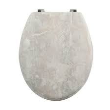 Charnières en inox réglables avec vis. Abattant Wc Mdf Charnieres Inox Stonehenge Spirella Bricozor