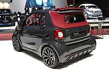 Considering that smart fortwo body kits can make your car look completely unique, they are probably the most effective way to customize the look of your question: Brabus Wikipedia