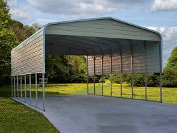 Some of the most reviewed products in carports are the arrow 10 ft. 22x36 Double Car Carport With Regular Roof Carport1
