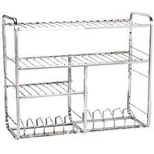 If you think you dont have space for an island spice rack or extra chairs youre wrong. Stainless Steel Kitchen Rack Ss Kitchen Racks à¤¸ à¤Ÿ à¤¨à¤² à¤¸ à¤¸ à¤Ÿ à¤² à¤• à¤šà¤¨ à¤° à¤• Alka Steel New Delhi Id 12446444397