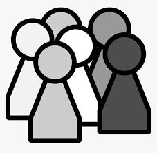 Helping others clipart black and white. Group Of People Clipart 4 Clipartandscrap Black And White People Clipart Hd Png Download Kindpng