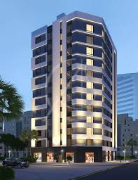 12 Story Modern Apartment Exterior Design Cas Apartments Exterior Building Exterior Apartment Architecture