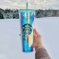 Ceramic travel coffee mug cup. Starbucks Other Starbucks Iridescent Mermaid Scales Cold Cup Poshmark